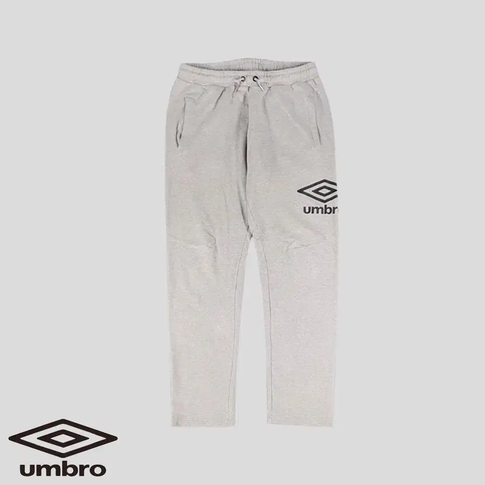 Umbro Grey Side Logo Printed Banded Sweatpants SIZE 30-32