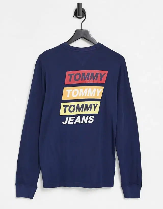 Tommy Jeans mountain print long sleeve