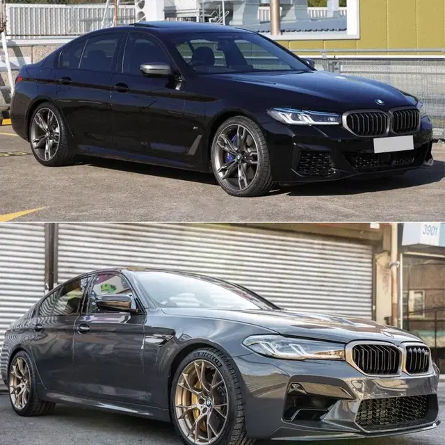 BMW 5시리즈 G30 F90 M5 LCI 블랙카본 세륨그레이 키드니그릴