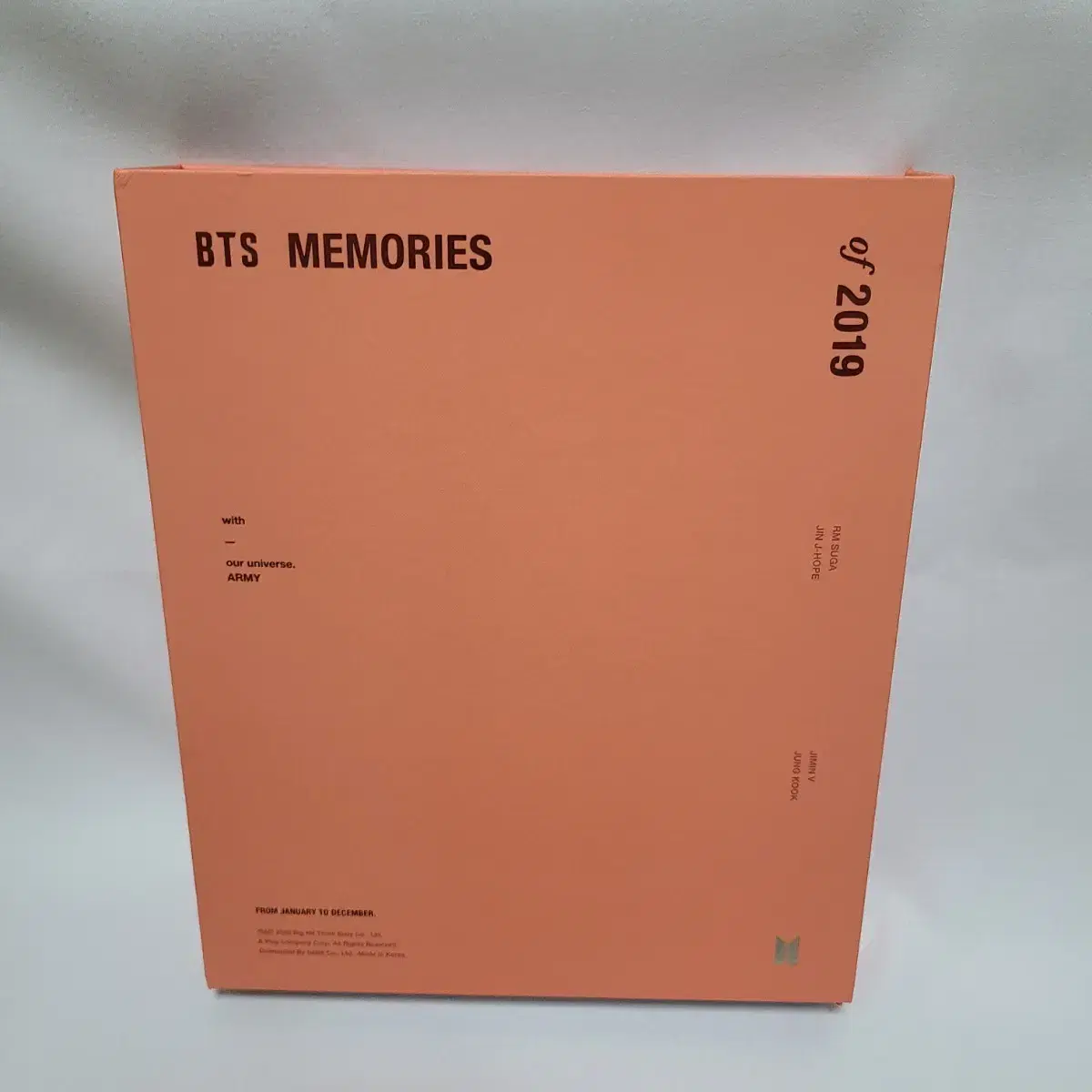 bts memory of 2019