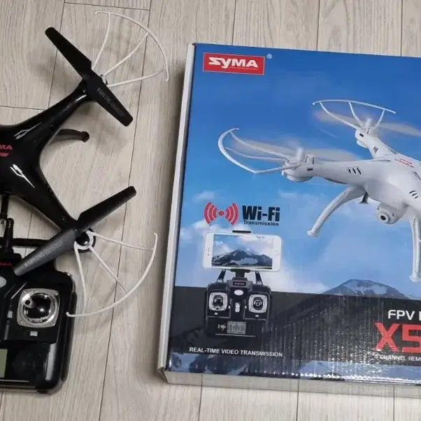 시마 드론 X5SW WIFI FPV의 2.4 기가 헤르츠 고출력