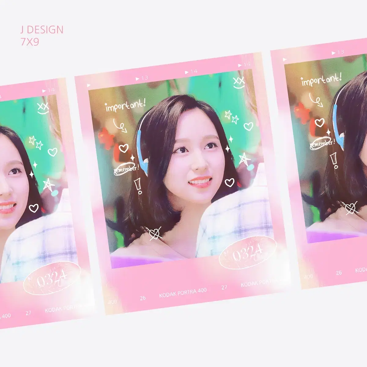 Twice mina polaroid