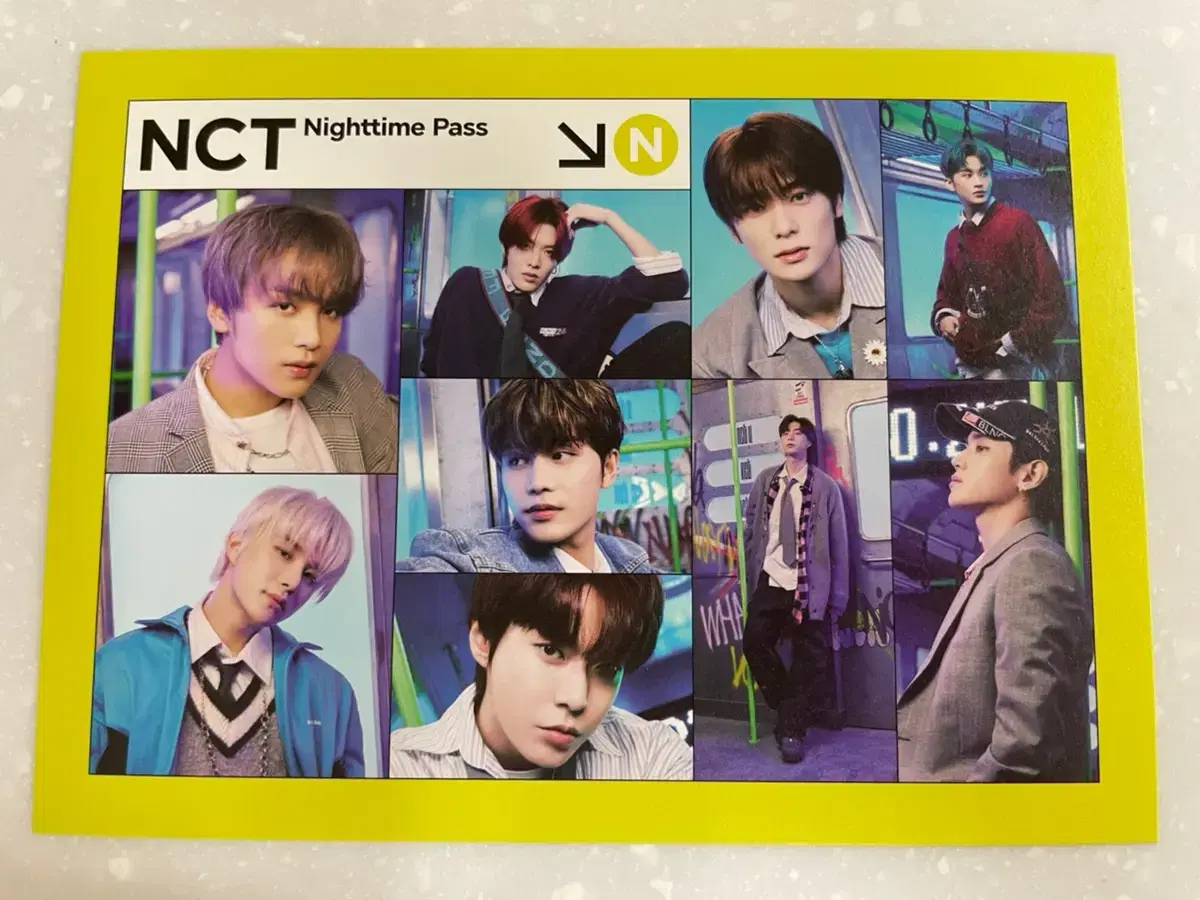 SMCU nct127 postcard