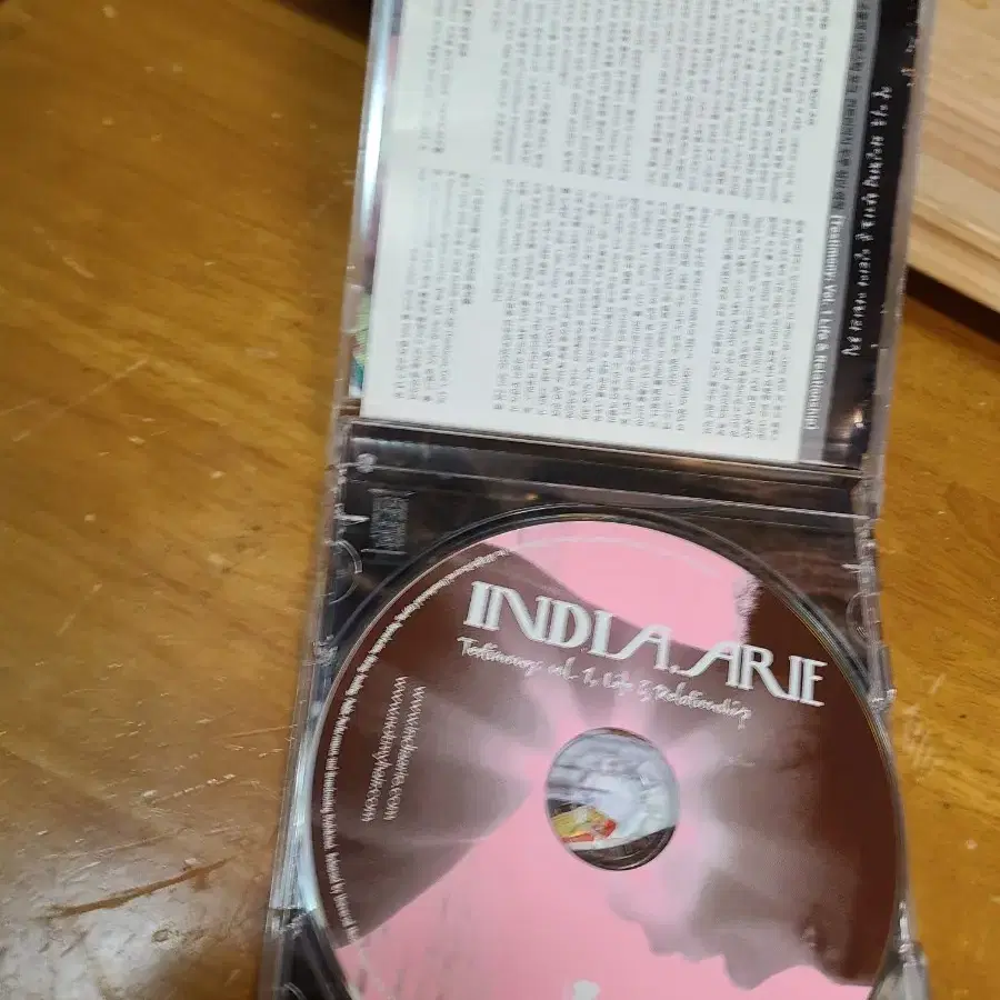 CD India Arie(인디아 아리) - Testimony - Vol.