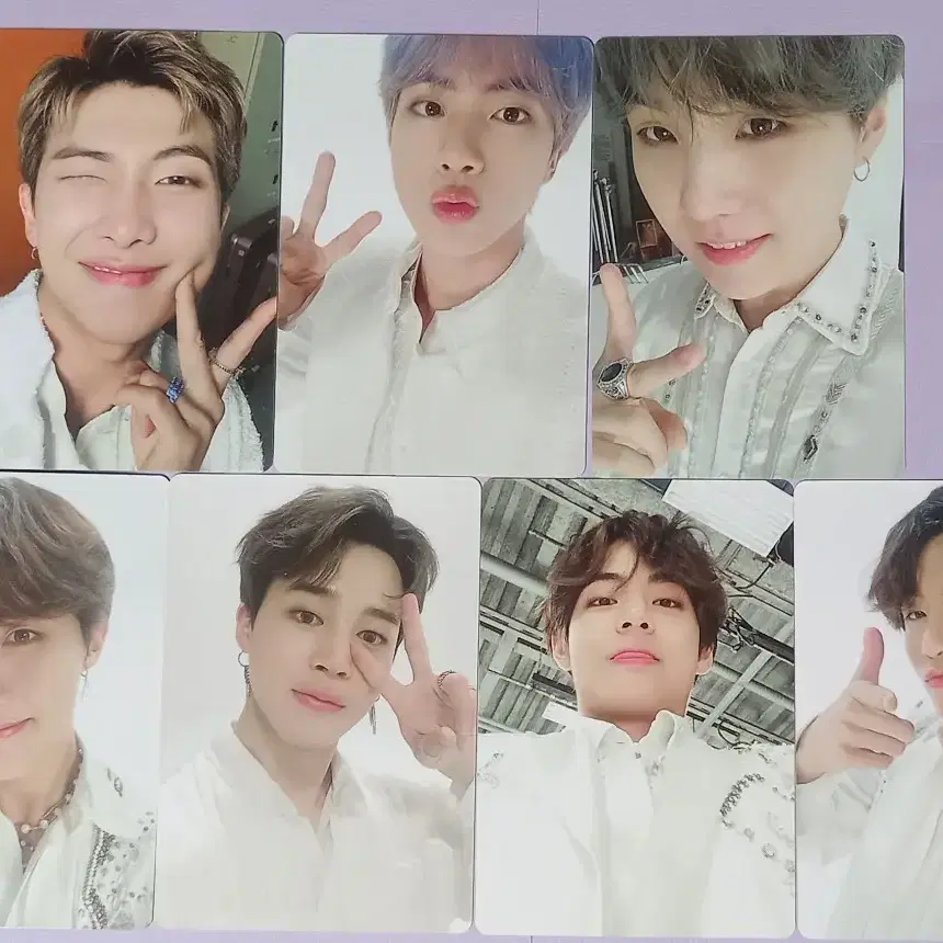 방탄 BTS 스픽콘 반지 포카 7장 분할