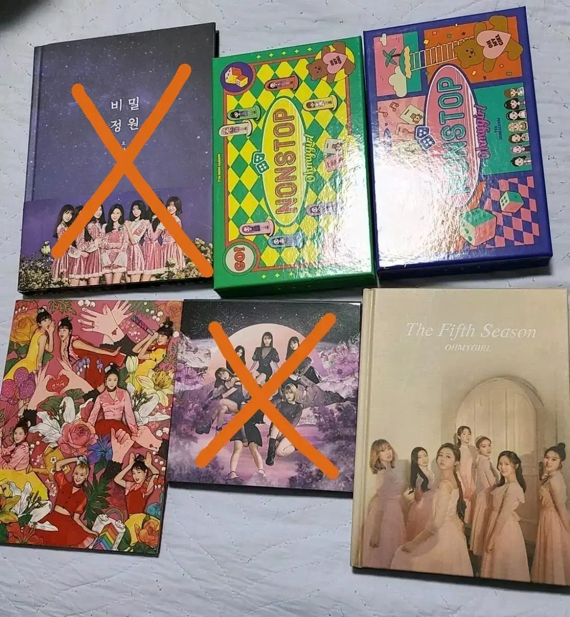 Oh my girl album photocard included disposal coloringbook fifthseason sneak peek