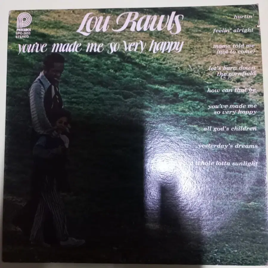 Lp중고 루 롤스 Lou Rawls 음반 판매합니다.