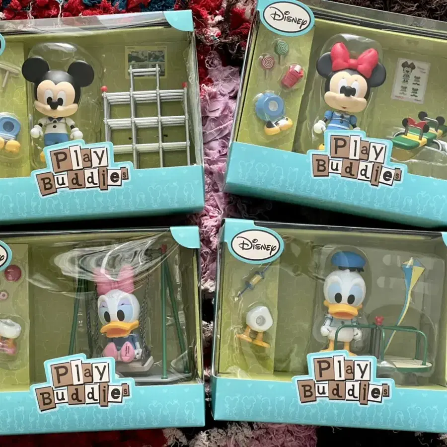 디즈니 disney Play Buddies 4set. 미개봉