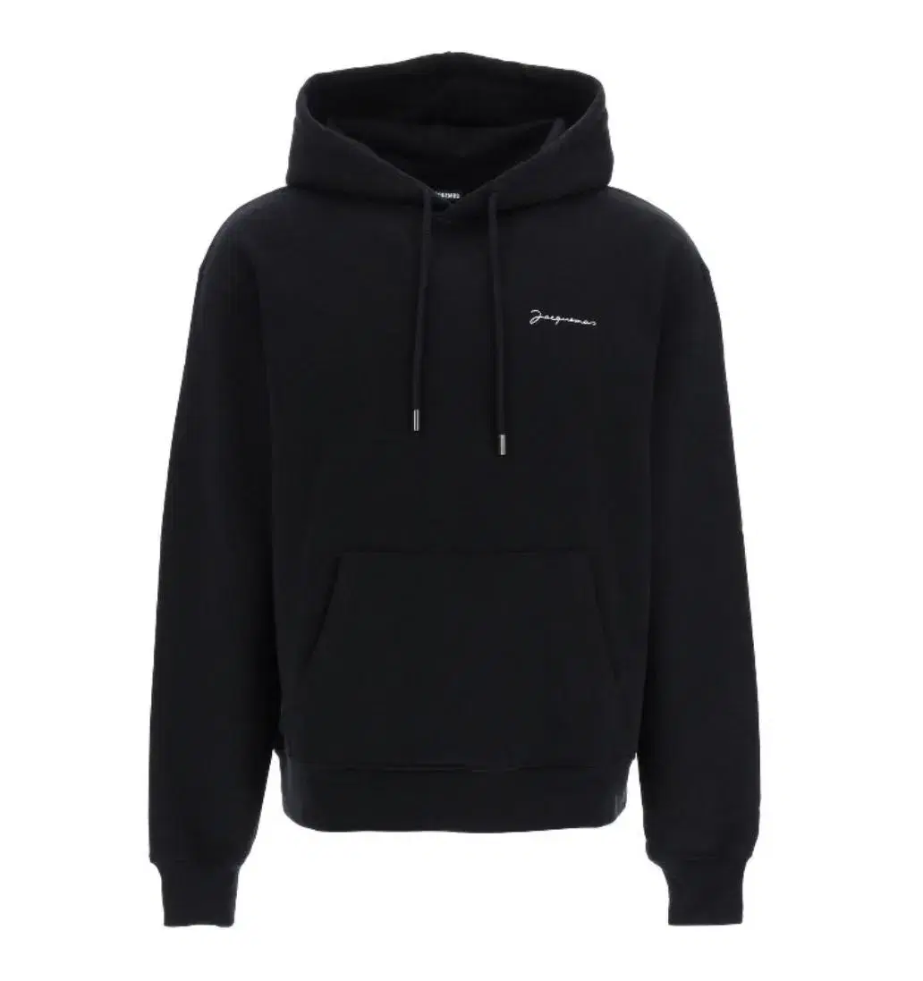 (NEW) Jacquemus Logo Organic Cotton Hooded T-Shirt