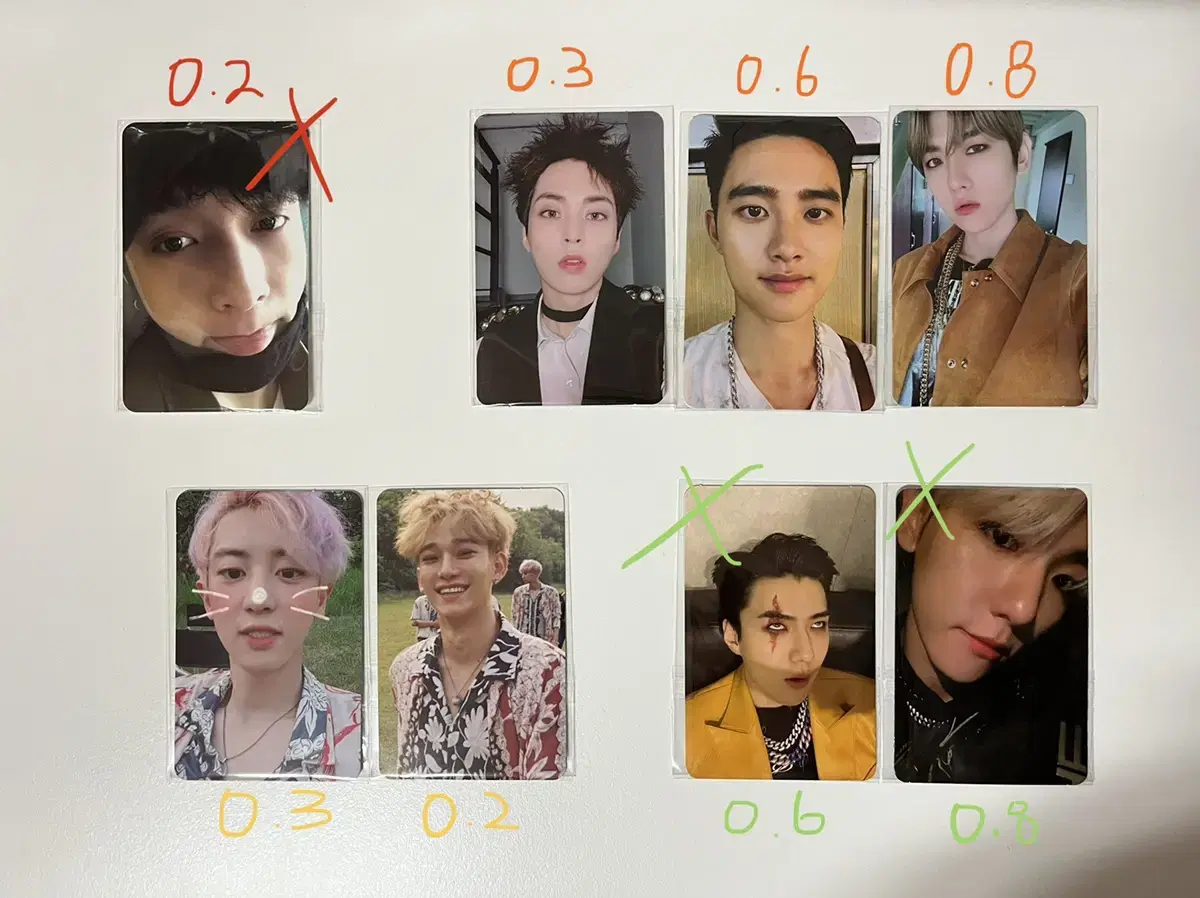 EXO exo photocard sell 