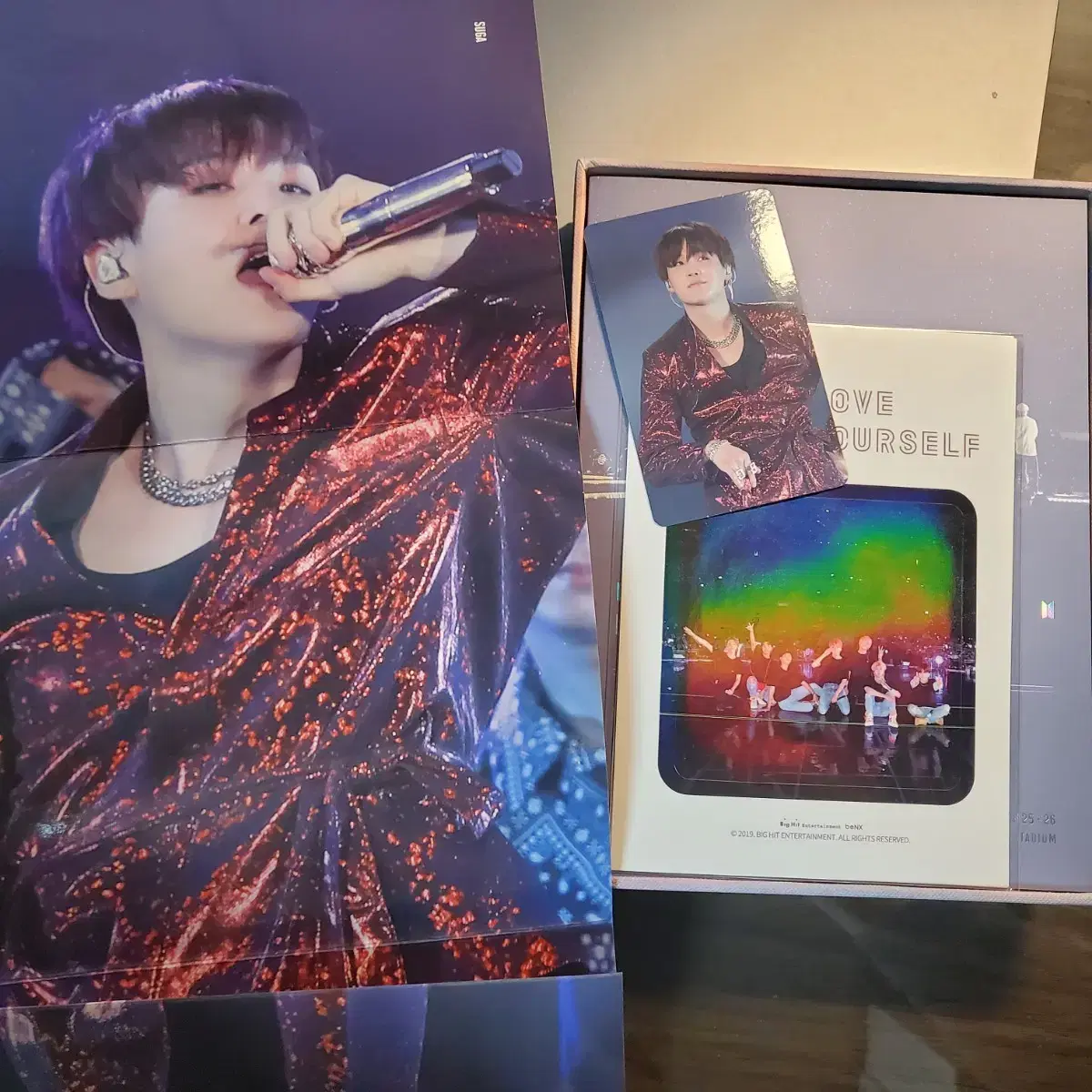 Seoul Rubicon dvd suga full set Unused 