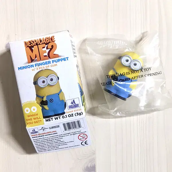 미니언즈 / Minion Finger Puppet / 바나나