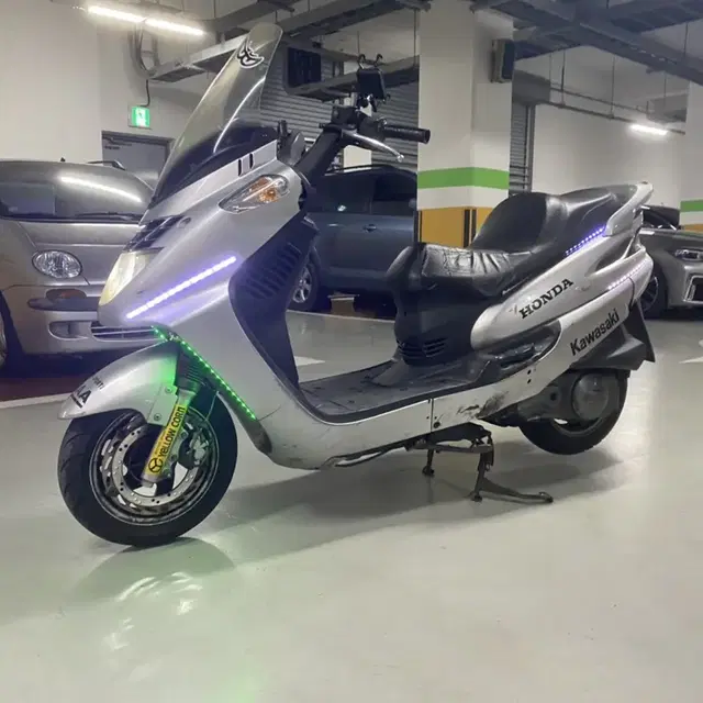 메가젯125cc 14년