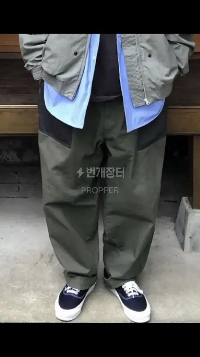 빔즈 beams ssz gonia baker pants