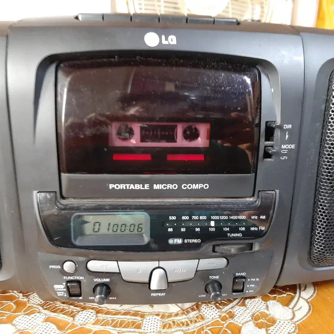 LG 미니오디오 CD-375Z (1997년 9월제조)