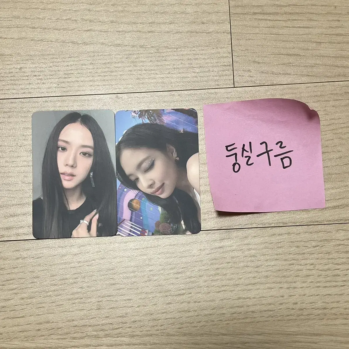 Black Pink jennie jisoo Keta pre-order benefit photocard bulk WTS