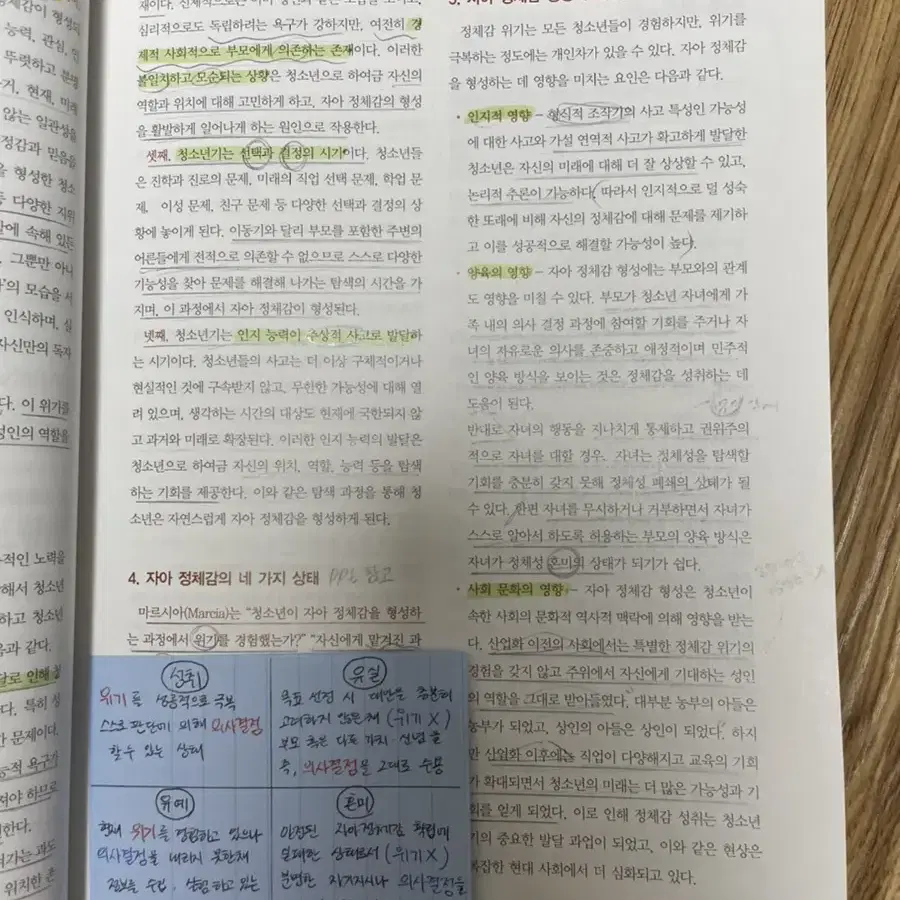 [포널스출판사] 인간성장발달