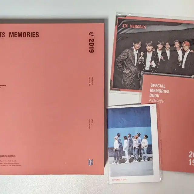 방탄소년단 메모리즈 2019 DVD 풀박스