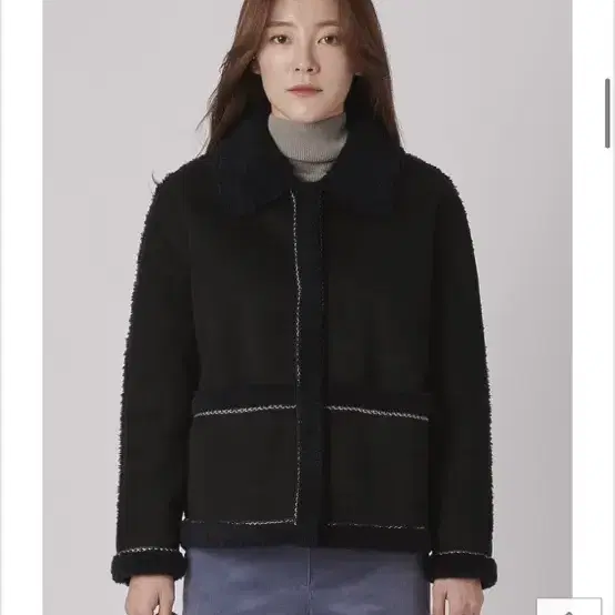 bcbg 무스탕 새상품 