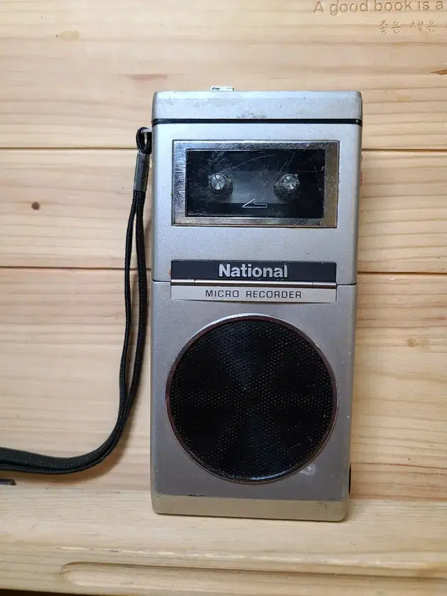 미니녹음기. NATIONAL MICRO RECORDER