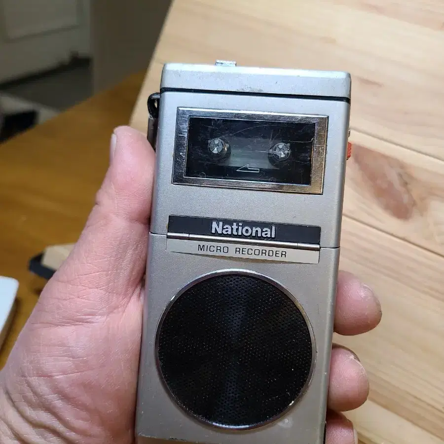 미니녹음기. NATIONAL MICRO RECORDER