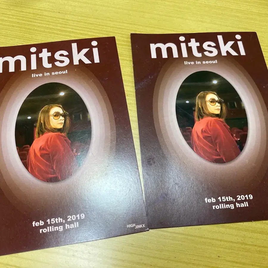 미츠키 내한 배포물 mitski