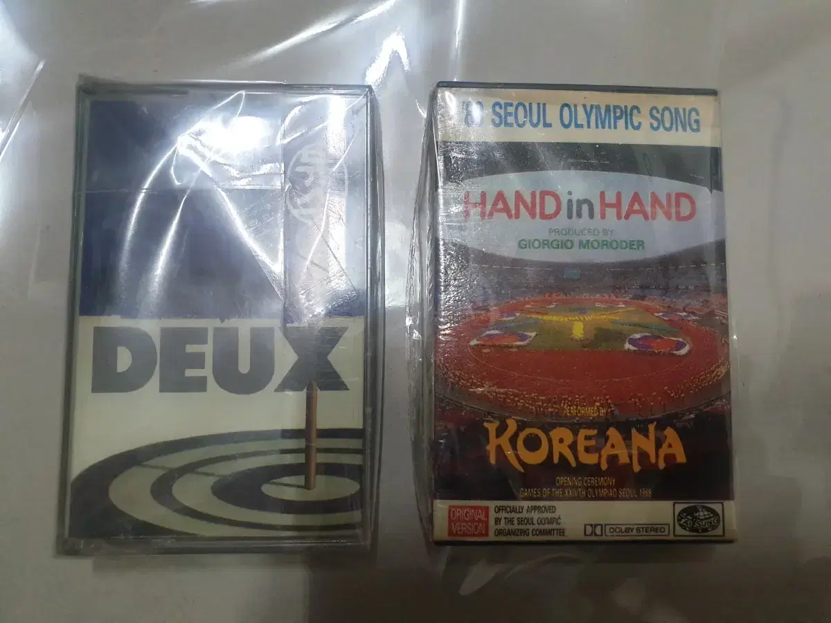 DEUX 2nd album KOREA Nayeon Olympic Song Cassette Tape