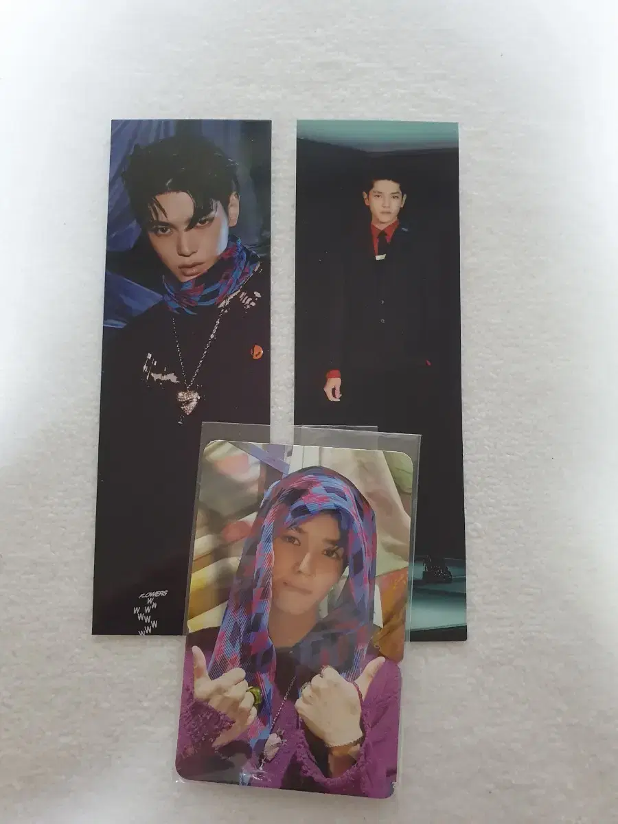 nct catharsis taeyong photocard bookmark taeyong sell postcard