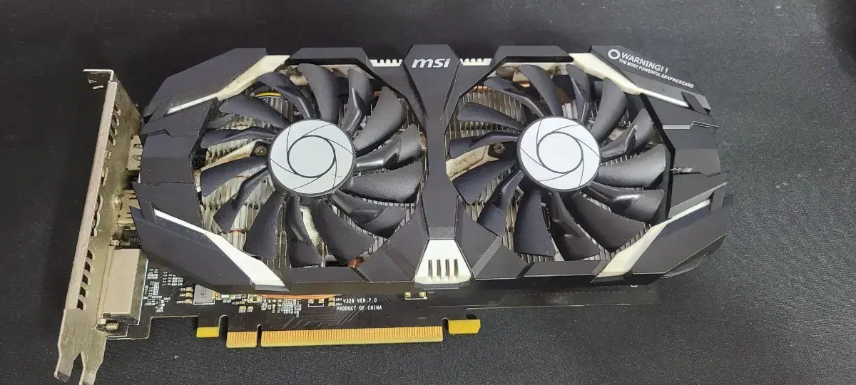 MSI 1060 6gb 윈드스톰 판매합니다