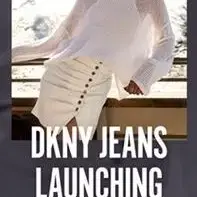 DKNY  JEANS 니트 롱가디건 스웨터