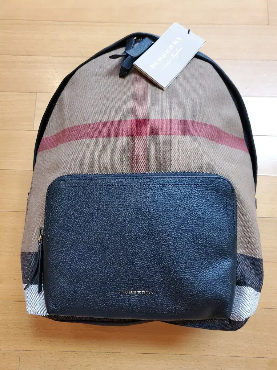 Burberry Round Check Backpack