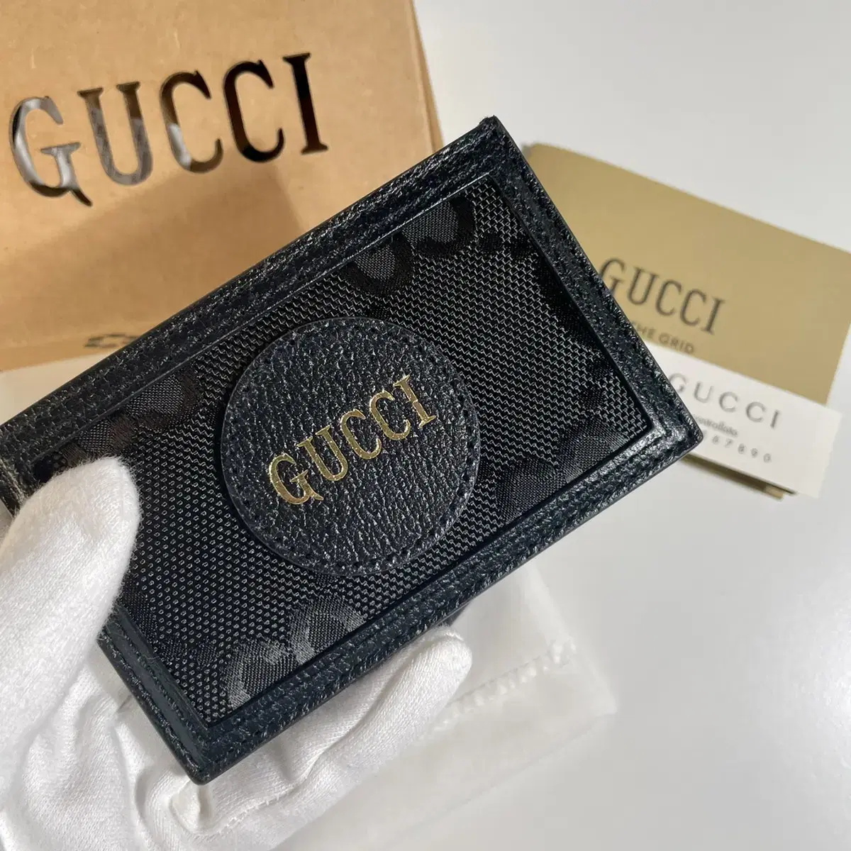 (새상품) GUCCI 오프 더 그리드 카드 케이스 625578