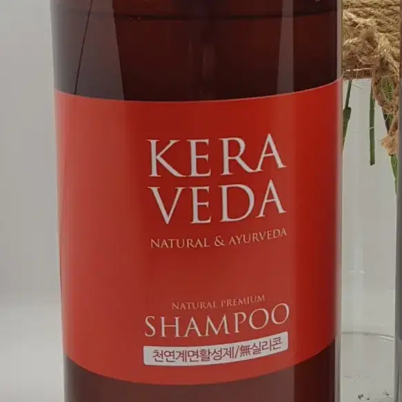 약산성샴푸 대용량 1,000ml KERAVEDA 케라베다 단백질모발샴푸