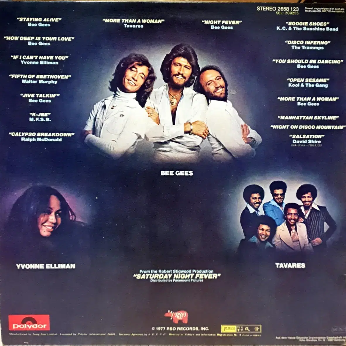 [2LP][비지스]BEEGEES - SATURDAY NIGHT FEVER