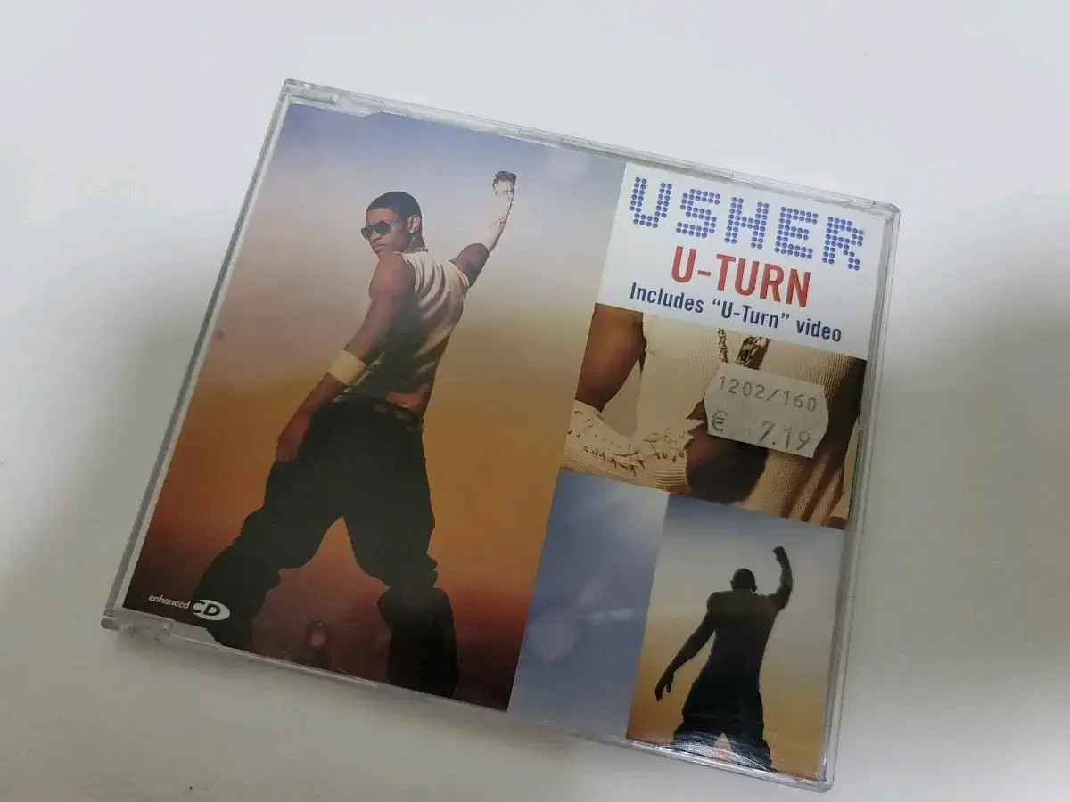 usher 어셔 u turn 희귀 cd 와 뮤직비디오