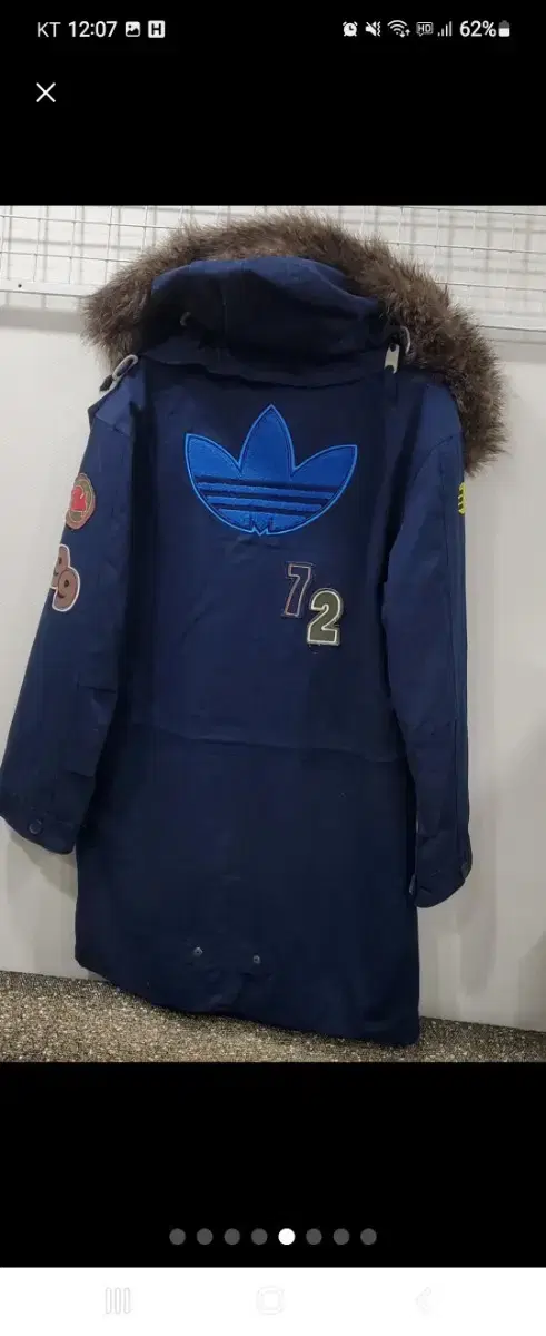 adidas 아디다스 야상사파리(안기모)상태A+