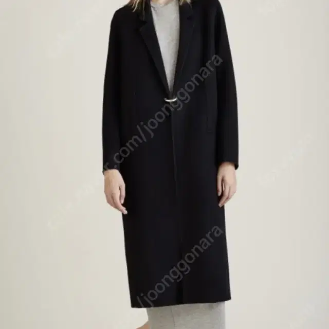 아크네st foin coat 블랙