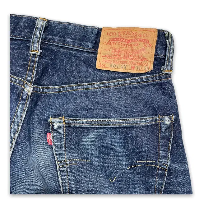 90s Levi's 55501 Selvedge Denim Pants