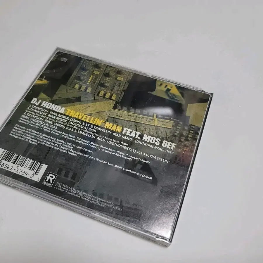 dj honda travelin man cd 중고 판매