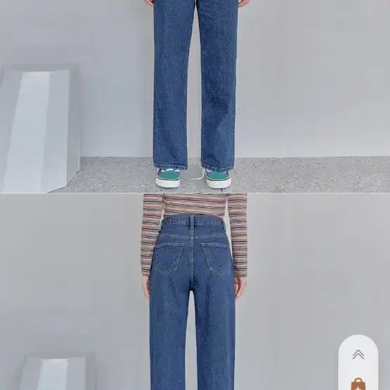 커먼유니크 canmore wide denim pants