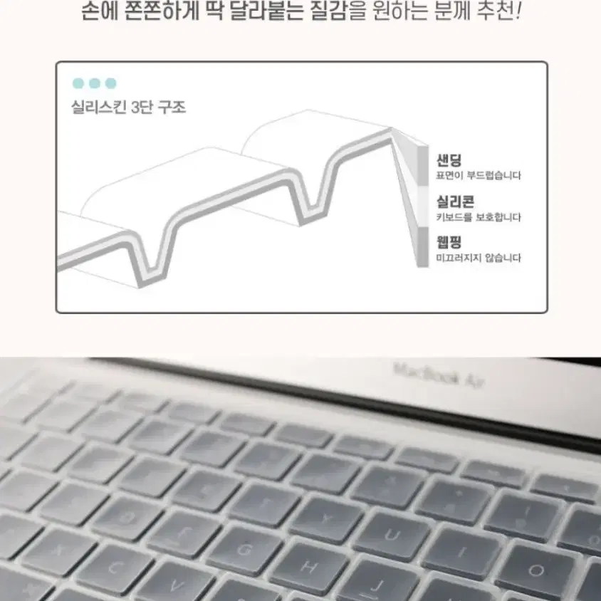 엘지 그램 14인치 노트북 키스킨+화면보호필름