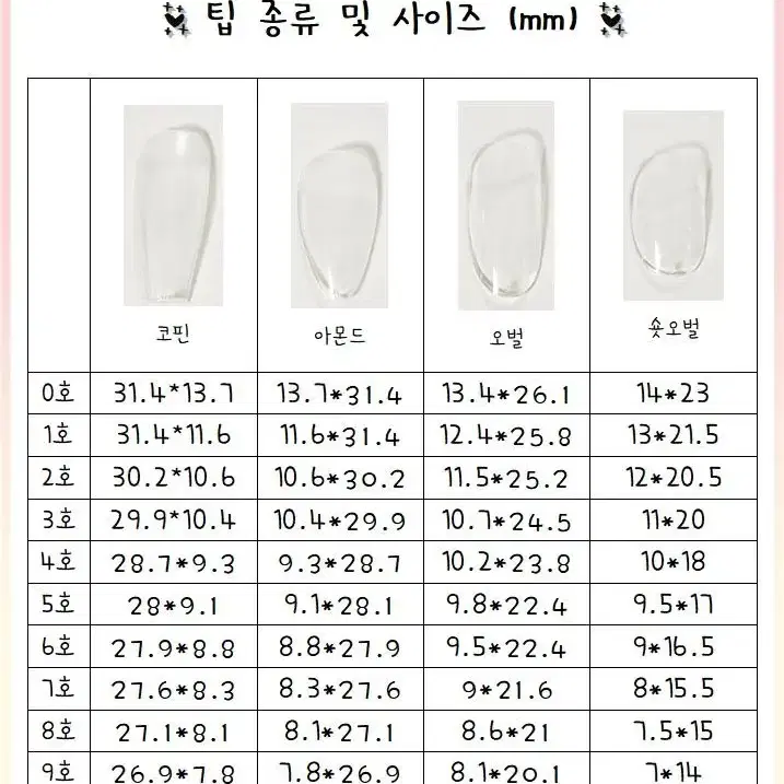 수제네일팁[봄꽃]