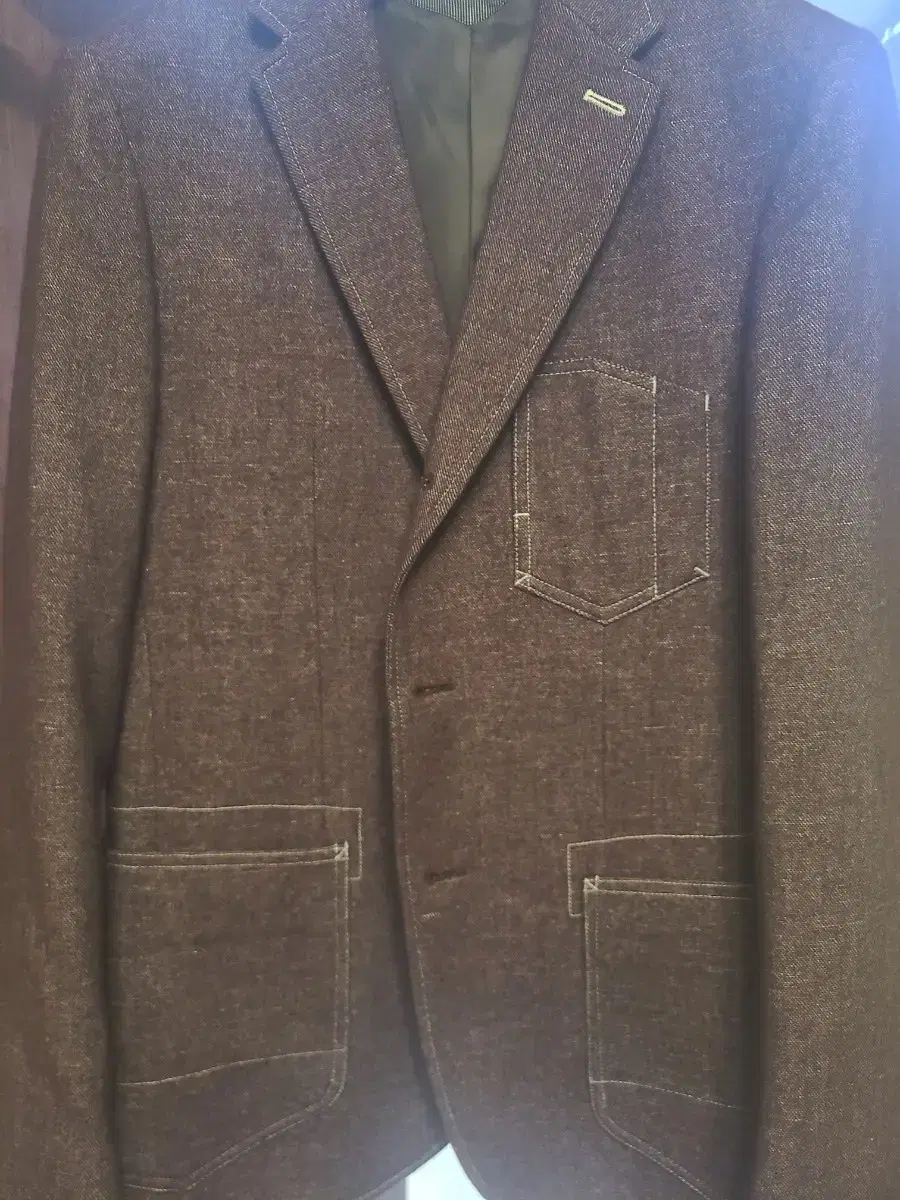 Tie Foreman Wool Blazer