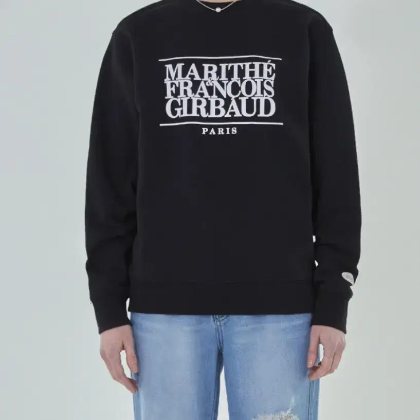 [마리떼] CLASSIC LOGO SWEATSHIRT black