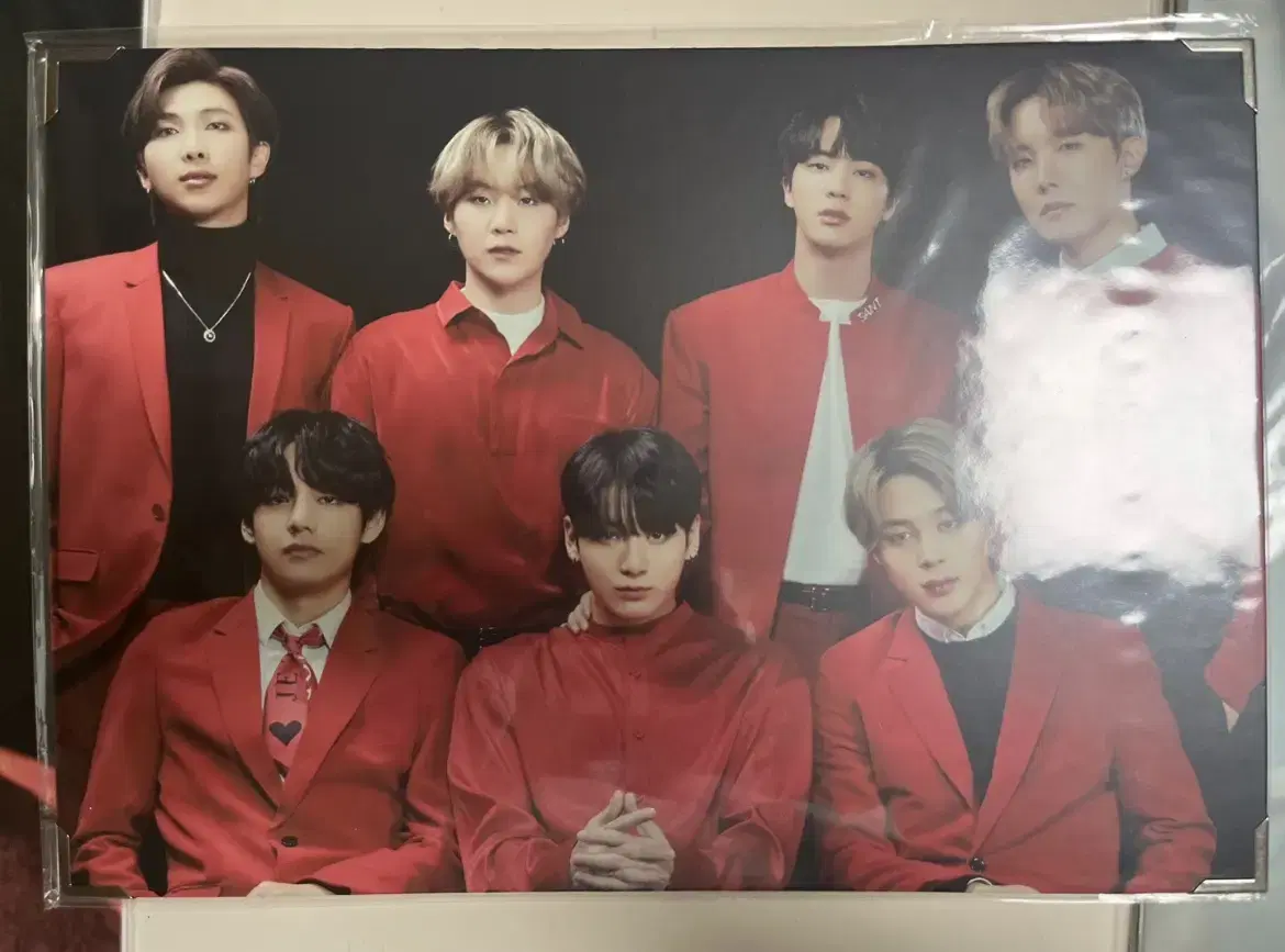 (unsealed)BTS online concert Group Premium Photo Wts.