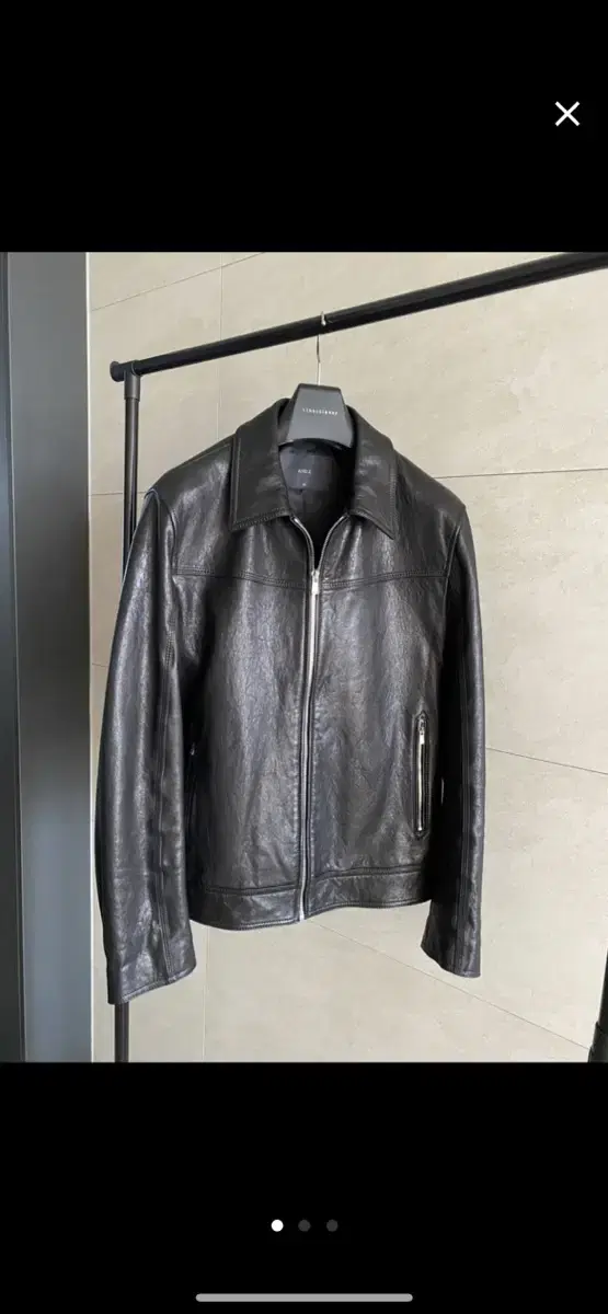 [105] Endeavor Seasons Greetings jung haein Leather Jacket