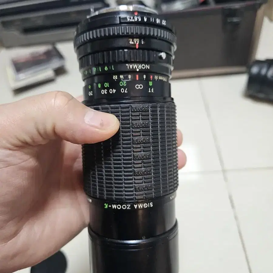 시그마 망원렌즈렌즈 100~200mm