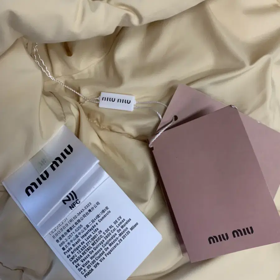 miumiu 21fw short padding