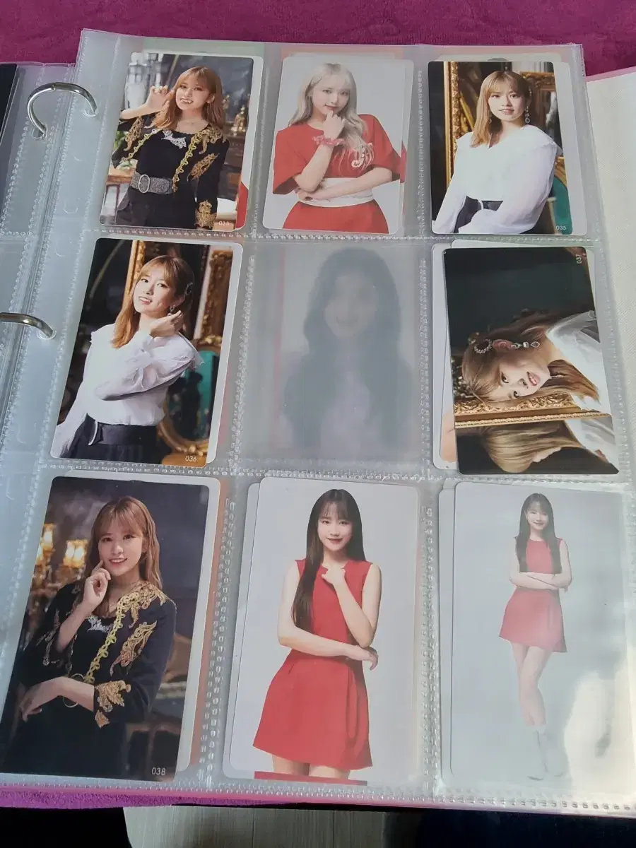 IZ*ONE ahn yujin Vampire Japan Photocard