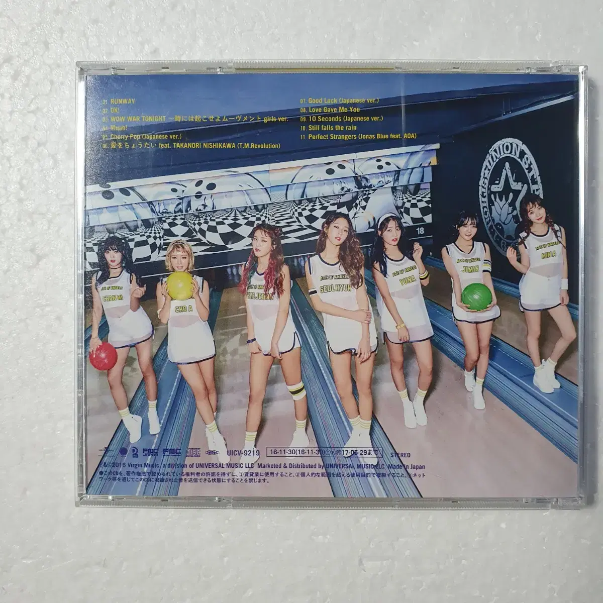 에이오에이 AOA 걸그룹 일본 앨범 CD 중고